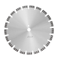 Outils de coupe de béton de lame de diamant de segment de baisse de lame concrète soudée par laser